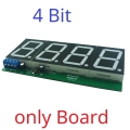 DM18C04 4 bit 1.8 inch RS485 Modbus Rtu Digital Tube LCD LED Display Module DC 12V 24V for PLC HMI Temperature Humidity Sensor Digital Analog