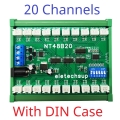 NT48B20 20CH RS485 Temperature Collector Inspection Instrument AI Remote IO Module Modbus RTU Paperless Recorder 10K B3950 NTC Sensor