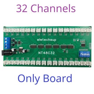 NT48C32 32CH RS485 Temperature Collector Inspection Instrument AI Remote IO Module Modbus RTU Paperless Recorder 10K B3950 NTC Sensor