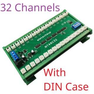 NT48C32 32CH RS485 Temperature Collector Inspection Instrument AI Remote IO Module Modbus RTU Paperless Recorder 10K B3950 NTC Sensor