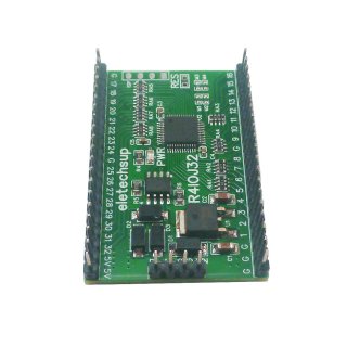R4IOJ32 32DI Modbus Rtu Digital 5V 3.3V TTL IO RS485 2.54mm Pin Core Board