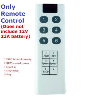 TB453 for IO55C02 433M Wireless Remote Controller Forward Reverse Limit Speed Board 200W 12V 24V DC Motor Driver Module